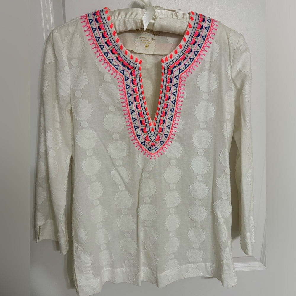 XXS Lilly Pulitzer embellished top